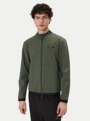 EA7 Emporio Armani Bluza 7M001334 AF16658 U7260 Zielony Regular Fit. Zielone bluzy EA7 Emporio Armani, m, bez wzorów, z syntetyku, bez kaptura. Za 939.99 zł.