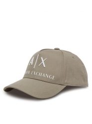 Armani Exchange Czapka z daszkiem 954039 CC513 U6167 Beżowy. Brązowe czapki z daszkiem Armani Exchange, bez wzorów, z bawełny. Za 149.99 zł.
