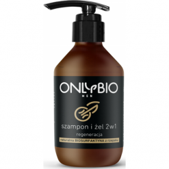ONLYBIO SZAMPON I ŻEL 2W1 DLA MĘŻCZYZN - PIELĘGNACJA 250 ML. Pielęgnacja ciała marki OnlyBio. Za 34.80 zł.