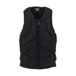 Kamizelka ochronna męska O'Neill Slasher Comp Vest. Czarne kamizelki sportowe O'Neill, m, bez wzorów, z materiału, bez kaptura, żeglarskie. Za 449.00 zł.