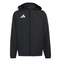 Kurtka adidas Entrada 26. Białe kurtki Adidas, bez wzorów, z materiału, bez kaptura. Za 121.99 zł.