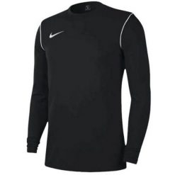 Męska Bluza Park 20 Z Okrągłym Dekoltem. Czarne bluzy Nike, m, bez wzorów, bez kaptura. Za 190.99 zł.