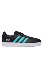 Adidas Sneakersy Mercedes - AMG Petronas Formula One Team Vl Court Base Trainers JR1068 Czarny. Czarne buty sportowe casual Adidas, bez wzorów, ze skóry, bez zapięcia. Za 259.99 zł.