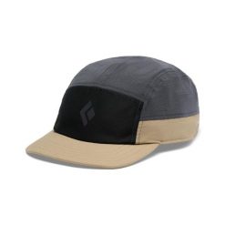 Czapka 5-panelowa Black Diamond Distance. Szare czapki z daszkiem Black Diamond, bez wzorów, z poliesteru. Za 262.50 zł.