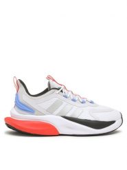 Adidas Sneakersy Alphabounce+ Sustainable Bounce HP6139 Biały. Białe buty sportowe casual Adidas, bez wzorów, z materiału, bez zapięcia. Za 449.99 zł.