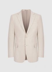 PAKO LORENTE – Marynarka garniturowa w kolorze beżowym. Brązowe garnitury Pako Lorente, m, bez wzorów, z elastanu. Za 399.99 zł.