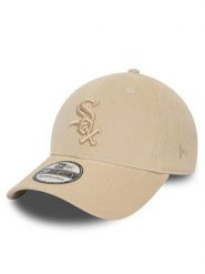 New Era Czapka z daszkiem Cord 3930 Sox 60435054 Beżowy. Brązowe czapki z daszkiem New Era, bez wzorów, z materiału. Za 99.99 zł.