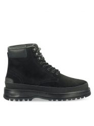 Gant Trapery Clafton 29643741 Czarny. Czarne trapery GANT, z nubiku, bez zapięcia. Za 769.99 zł.