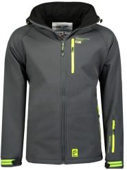 Geographical Norway Kurtka softshellowa "Ritchone" w kolorze antracytowym rozmiar: XXL. Czarne kurtki outdoor i hardshell Geographical Norway, xxl, bez wzorów, z materiału, bez kaptura. Za 210.81 zł.