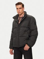 Mustang Kurtka zimowa Oakfield 1015607 Czarny Regular Fit. Czarne kurtki Mustang, na zimę, m, bez wzorów, z syntetyku, bez kaptura. Za 339.99 zł.