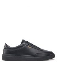 Boss Sneakersy Kieran 50536504 Czarny. Czarne buty sportowe casual Boss, bez wzorów, ze skóry, bez zapięcia. Za 489.99 zł.