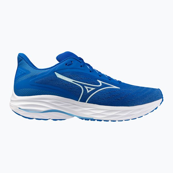 Buty do biegania męskie Mizuno Wave Ultima 16. Białe buty do biegania Mizuno, bez wzorów, bez zapięcia, do biegania, mizuno wave. Za 399.99 zł.