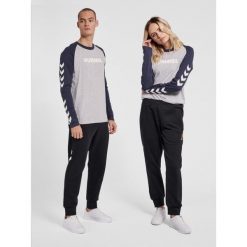Koszulka z długim rękawem Hummel Legacy Blocked. Szare bluzki z długim rękawem Hummel, xs, bez wzorów, bez kołnierzyka, bez ramiączek. Za 136.00 zł.