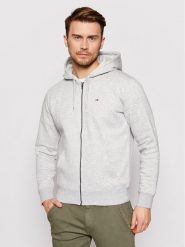Tommy Jeans Bluza DM0DM09592 Szary Regular Fit. Szare bluzy Tommy Jeans, m, bez wzorów, z bawełny, bez kaptura. Za 259.99 zł.