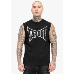 Tank top Tapout Alemada. Białe bezrękawniki TAPOUT, l, bez wzorów, bez kołnierzyka, bez ramiączek. Za 121.00 zł.