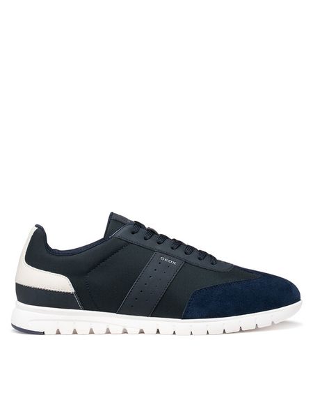 Geox Sneakersy U Flextride Zero U651JB 011EK C4002 Granatowy. Niebieskie buty sportowe casual Geox, bez wzorów, z materiału, bez zapięcia. Za 292.99 zł.