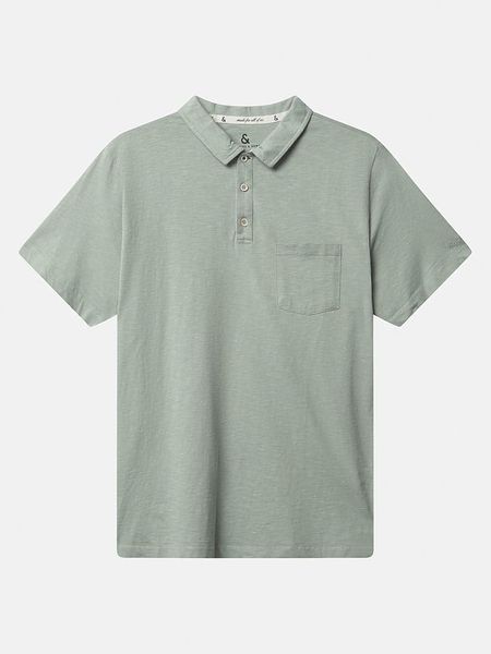 COLOURS & SONS Koszulka polo w kolorze miętowym rozmiar: XXL. Zielone koszulki polo COLOURS & SONS, xxl, bez wzorów, z bawełny, bez kołnierzyka, bez ramiączek. Za 98.42 zł.