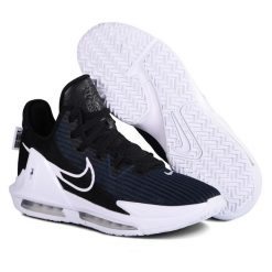 Buty koszykarskie męskie Nike Lebron Witness VI. Czarne buty do koszykówki Nike, bez zapięcia, do koszykówki. Za 667.00 zł.