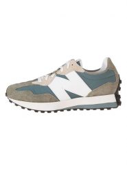 New Balance Skórzane sneakersy w kolorze szaroniebieskim rozmiar: 45,5. Niebieskie buty sportowe casual New Balance, bez wzorów, bez zapięcia. Za 308.91 zł.