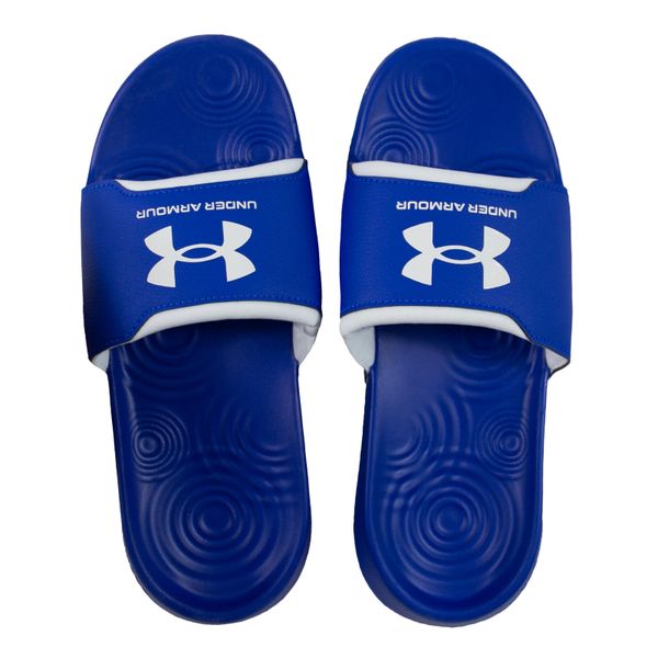 Klapki męskie Under Armour Ignite Select. Niebieskie klapki Under Armour, z materiału. Za 203.00 zł.