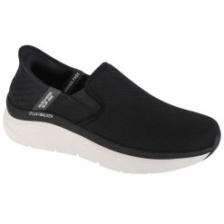 Buty sportowe Sneakersy męskie, Skechers Slip-ins RF: D'Lux Walker - Orford. Czarne buty sportowe casual Skechers, bez wzorów, z materiału, bez zapięcia. Za 393.00 zł.