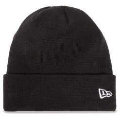 Czapka New Era. Czarne czapki zimowe New Era, bez wzorów. Za 119.99 zł.