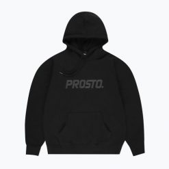 Bluza męska PROSTO Matched Hoodie. Czarne bluzy Prosto., m, bez wzorów, bez kaptura. Za 199.99 zł.