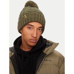 Czapka Timberland. Zielone czapki zimowe Timberland, bez wzorów. Za 179.99 zł.