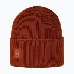 Czapka zimowa BUFF Crossknit. Brązowe bielizna termoaktywna Buff, na zimę, bez wzorów, z materiału, bez ramiączek, do biegania. Za 151.70 zł.