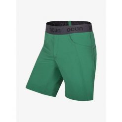 Spodenki wspinaczkowe męskie Ocun Mania Shorty. Zielone szorty Ocun, m, bez wzorów, sportowe. Za 293.99 zł.