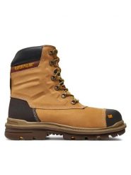 CAT Footwear Trapery Premier 8" WP TX P720148 Brązowy. Brązowe trapery CAT Footwear, ze skóry, bez zapięcia. Za 899.99 zł.