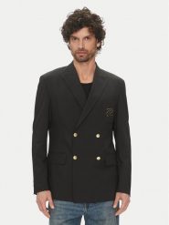 KARL LAGERFELD Marynarka 155102 552037 Czarny Slim Fit. Czarne garnitury KARL LAGERFELD, do pracy, m, bez wzorów, biznesowe. Za 1,779.00 zł.