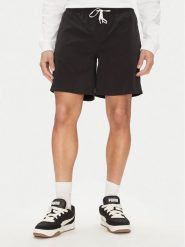 DC Szorty sportowe ADYWS03079 Czarny Relaxed Fit. Czarne krótkie spodenki sportowe DC, m, bez wzorów, z syntetyku. Za 139.99 zł.
