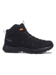 Icepeak Botki trekkingowe "Aura" w kolorze czarnym rozmiar: 46. Czarne buty trekkingowe Icepeak, bez wzorów, z materiału, bez zapięcia. Za 227.31 zł.