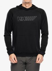 Bluza z kapturem męska Helly Hansen LIFA Tech Lite Hoodie. Czarne bluzy z kapturem Helly Hansen, m, bez wzorów, z materiału, z kapturem. Za 386.80 zł.