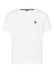 U.S. Polo Assn. Koszulka w kolorze białym rozmiar: XL. Białe bezrękawniki U.S. Polo Assn., s, bez wzorów, z bawełny, bez kołnierzyka, bez ramiączek. Za 87.61 zł.