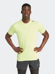 Adidas Koszulka techniczna Designed 4 Training HEAT.RDY HIIT Training IM1120 Zielony Slim Fit. Zielone t-shirty sportowe Adidas, bez wzorów, z syntetyku, bez ramiączek, na fitness i siłownię. Za 249.99 zł.