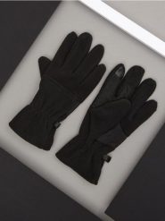 Rękawiczki - czarny. Czarne rękawiczki Sinsay, bez wzorów. Za 25.99 zł.