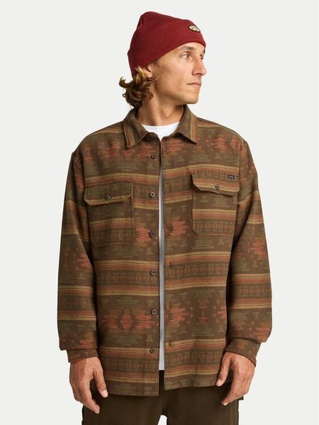 Billabong Koszula Offshore EBYWT03013 Brązowy Regular Fit. Brązowe koszule Billabong, m, bez wzorów, z bawełny, bez kołnierzyka, bez ramiączek. Za 419.99 zł.