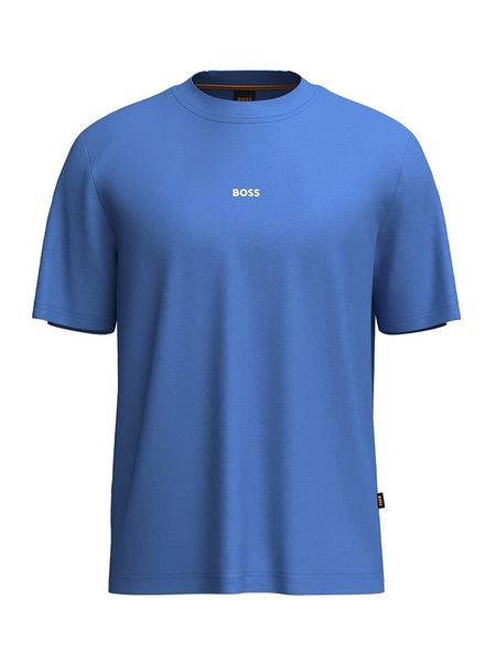 Hugo Boss Fashion Koszulka w kolorze niebieskim rozmiar: S. Niebieskie bezrękawniki Hugo Boss Fashion, s, bez wzorów, z bawełny, bez kołnierzyka, bez ramiączek. Za 168.95 zł.
