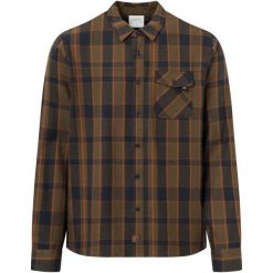 Koszula męska VIKING Shamrock Bamboo Man granatowa. Brązowe koszule Viking, l, bez wzorów, z bawełny, bez kołnierzyka, bez ramiączek. Za 229.99 zł.