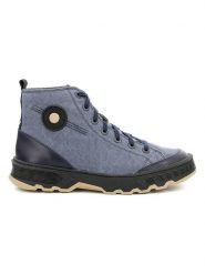 Kickers Sneakersy "Kick Way" w kolorze niebiesko-granatowym rozmiar: 41. Czarne buty sportowe casual Kickers, bez wzorów, bez zapięcia. Za 228.92 zł.