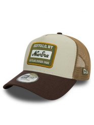 New Era Czapka z daszkiem Patch Canvas 60603674 Beżowy. Brązowe czapki z daszkiem New Era, bez wzorów, z bawełny. Za 129.99 zł.