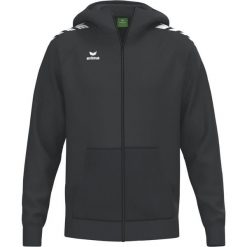 Czarna kurtka z kapturem Erima Cmpt Wings. Czarne kurtki 575 FACTORY, m, bez wzorów, z materiału, z kapturem. Za 322.40 zł.