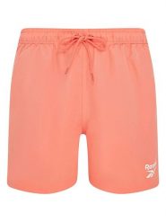Reebok Szorty kąpielowe "Yale" w kolorze pomarańczowym rozmiar: L. Czerwone kąpielówki Reebok, l, bez wzorów, z materiału. Za 88.43 zł.