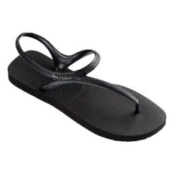 Klapki Havaianas Model Flash Urban Kolor Czarny. Czarne klapki Havaianas, z gumy. Za 82.99 zł.