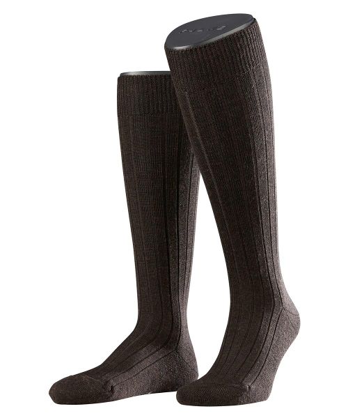 Skarpetki do połowy łydki Falke Teppich Im Schuh. Czarne skarpety Falke, bez wzorów, z materiału. Za 155.50 zł.