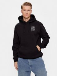Vans Bluza Tall Views Po VN000AB2BLK1 Czarny Classic Fit. Czarne bluzy Vans, m, bez wzorów, z bawełny, bez kaptura. Za 339.99 zł.