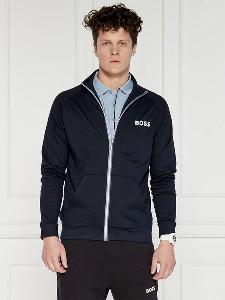 Hugo Boss Underwear Bluza w kolorze granatowym rozmiar: M. Niebieskie bluzy Hugo Boss Underwear, m, bez wzorów, z bawełny, bez kaptura. Za 272.45 zł.