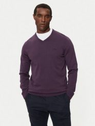 S.Oliver Sweter 2143174 Fioletowy Regular Fit. Fioletowe swetry rozpinane S.Oliver, m, bez wzorów, z bawełny, bez kołnierzyka, bez ramiączek. Za 69.99 zł.